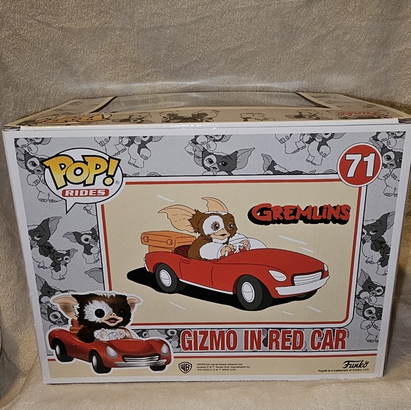 Funko Pop! Gizmo In Red Car #71 Gremlins Hot Topic Exclusive - Picture 8 of 9